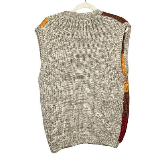 Vintage Two Twenty Handmade Sweater Vest Size XL - Picture 6 of 6
